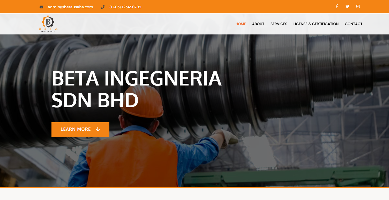 Placeholder image for Beta Ingegneria Sdn Bhd