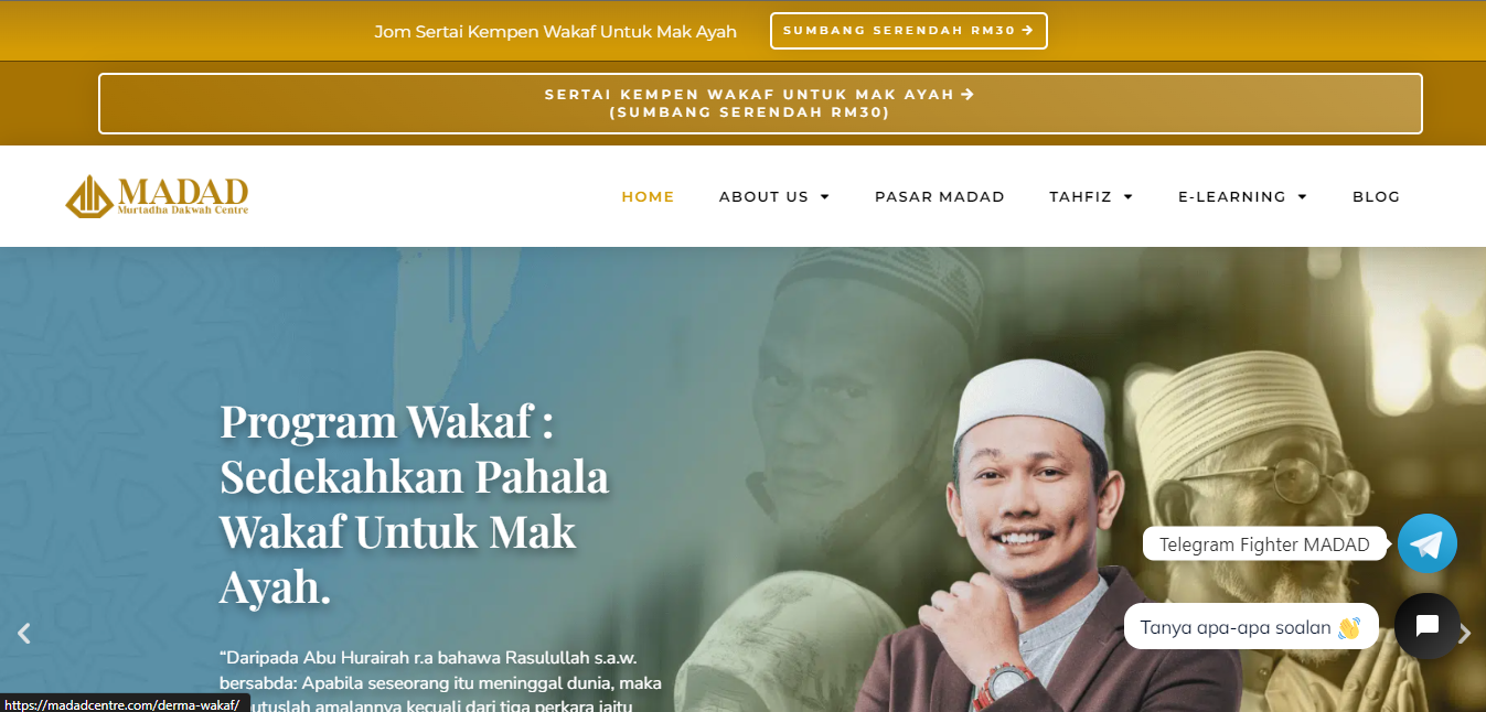 Placeholder image for Murtadha Dakwah Centre (MADAD)